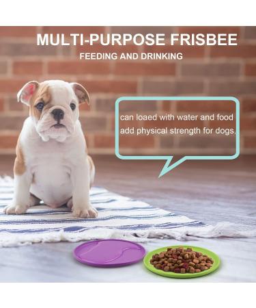 Yeahboom 5-Pack Dog Frisbee - 15cm Bite-Proof Natural Rubber | Ideal for Training Throwing & Playing | Available in 5 Colors - Buy Online on GoSupps.com