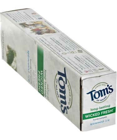 Buy Tom's of Maine Wicked Fresh! Spearmint Ice Toothpaste - 4.7 oz 6 Count | International Shipping Available - Buy Online on GoSupps.com