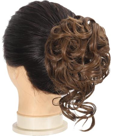 Claw Messy Bun Hairpiece Clip | Wavy Curly Chignon Updo | Synthetic Ponytail for Women and Girls - Buy Online on GoSupps.com