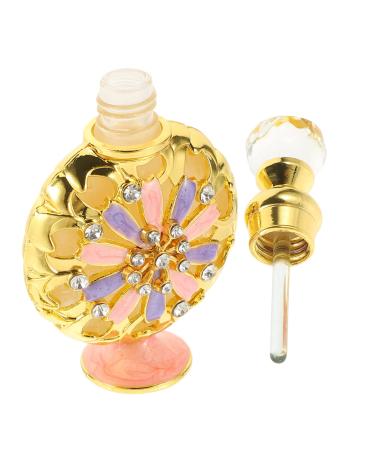 Housoutil Flavor Bottle Miniture Decoration Glass Perfume Bottle Cooking for Men Perfume Storage Bottle Terrarium Container Perfume Dispenser Travel Glass Bottle Lecythus 10X5.5CM As Shown 1