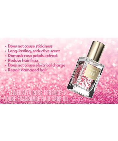 Weilaiya Rose Essence Hair Care Oil - Pure Fragrance 1.41 fl oz | International Shipping - Buy Online on GoSupps.com