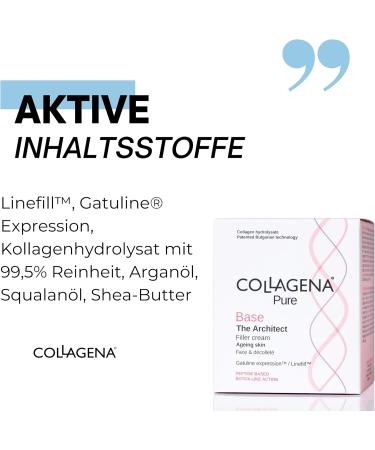 Collagena Pure The Architect Filler day cream lifting and ripples supplementation - Buy Online on GoSupps.com