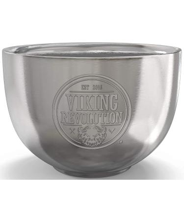 Stainless Steel Shaving Soap Bowl - Unbreakable Double Layer Shaving Mug for Wet Shave - Buy Online on GoSupps.com