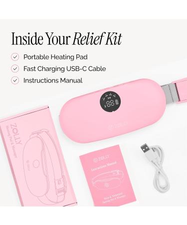 Zolly Menstrual Heating Pad for Period Cramps – Portable Heating Pad for Period Cramps Relief - Buy Online on GoSupps.com