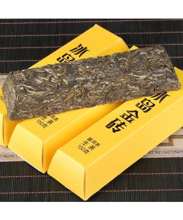 HQZM Mengku Ancient Tree Pure Material 150g Golden Tea Stone Puer Raw Tea Stone Choice of Quality - Buy Online on GoSupps.com