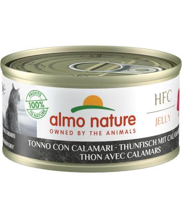 almo nature Mega Pack - Tuna with Squids 6 x 70g Cans (Pack of 2) 4 g (Pack of 12) - Buy Online on GoSupps.com
