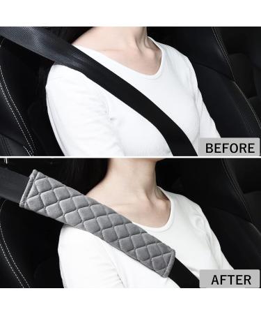 MIKAFEN Premium Seat Belt Pads - Comfort Cushions for Cars (Pack of 2 Gray) - Buy Online on GoSupps.com