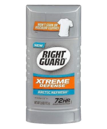Right Guard Xtreme Defense 5 Arctic Refresh Antiperspirant 2.6 oz