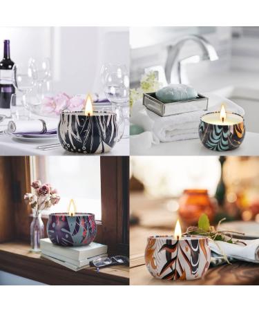 Candles Gifts for Women: Aromatherapy Set for Birthday, Home & Travel - 8 Pack of Small Bulk Soy Candles for Relaxation - Buy Online on GoSupps.com