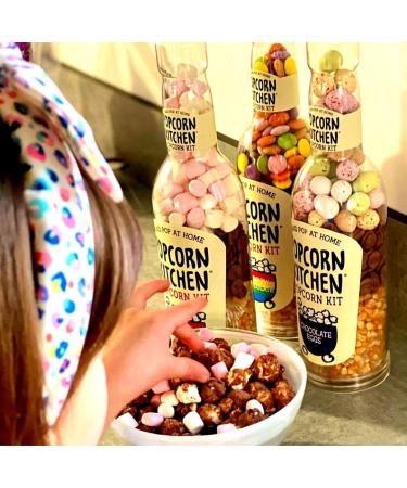 Popcorn Kitchen - Pop at Home - Popping Corn Kernel Kit (Rocky Road 360g) Rocky Road 440 g (Pack of 1) - Buy Online on GoSupps.com