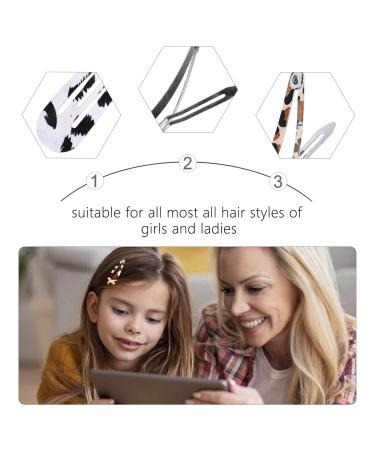 Buy Beaupretty 24Pcs Leopard Snap Hair Clips | No-Slip Metal Geometric Hairpins for Women & Girls - Stylish Hair Accessories - Buy Online on GoSupps.com