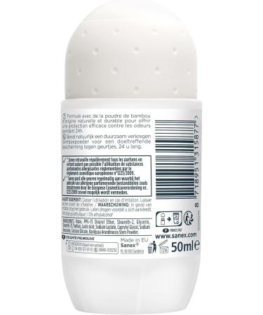 SANEX - Skin-friendly Deodorant - Natural Natur Protect Invisible & Fresh Bamboo Roll-on - Men and Women - Pack of 6 Units of 50 Ml - Buy Online on GoSupps.com