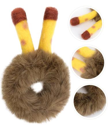 FRCOLOR 1pc Antler Plush Hair Tie Hair Beads for Girls Baby Hair Ties Ponytail Holders for Thick Hair Baby Decor Hair Ties Kids Ring Holders Hair Accessories Manual Child Rubber Band - Buy Online on GoSupps.com