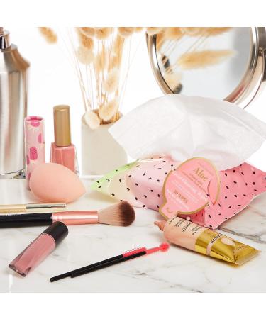 Beauty Concepts Watermelon Facial Cleansing Wipes with Aloe, Vitamin C, Collagen & Rose - Slice of Summer - Buy Online on GoSupps.com