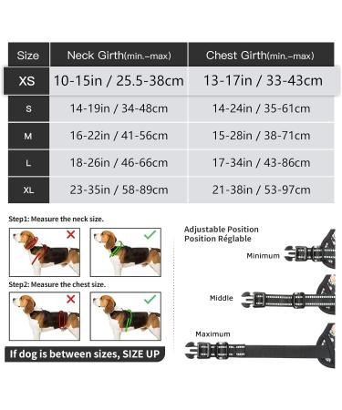 Heele Dog Crockery & No-Pull Harness | Adjustable Reflective Dog Gear for Medium-Sized Dogs - Soft & Breathable Anti-Pull Design - XS Flower Black - Buy Online on GoSupps.com