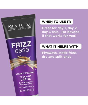Frizz Ease Secret Weapon Touch-Up Creme 4 oz - Anti-Frizz Hair Solution - Buy Online on GoSupps.com