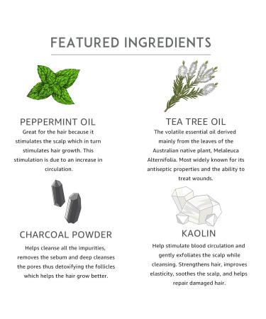 Luseta Charcoal Detox Shampoo 33.8oz | Clarifying Detoxifying & Volumizing Hair Care for All Hair Types - Shop Internationally - Buy Online on GoSupps.com