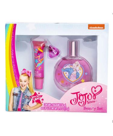 JOJO Siwa Children's perfume beauty set. Strawberry perfume and Cupcake flavored Lip Gloss!