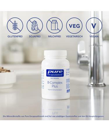 Buy Pure Encapsulations B-Complex Plus - Activated B Vitamins with Metafolin - 120 Vegan Capsules for Enhanced Absorption - International Shipping Available - Buy Online on GoSupps.com