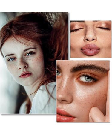 Freckle Pen Artificial Fake Freckles Create Fashionable Natural Freckles Makeup Waterproof Long Lasting Soft Dot Sopt Pen for Face Makeup(Dark Brown and Light Brown ) - Buy Online on GoSupps.com