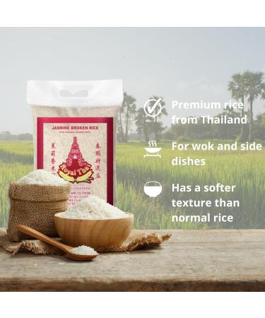 Buy Royal Thai Broken Jasmine Rice - 1 KG | Premium Quality International Shipping - Buy Online on GoSupps.com