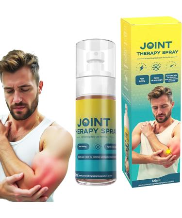 Spray Articulaire - Spray pour Genoux Solution Apaisement Profond 60ml Pour Jambes Pieds Corps Soin Femmes Hommes Seniors Massage Voyage - Buy Online on GoSupps.com