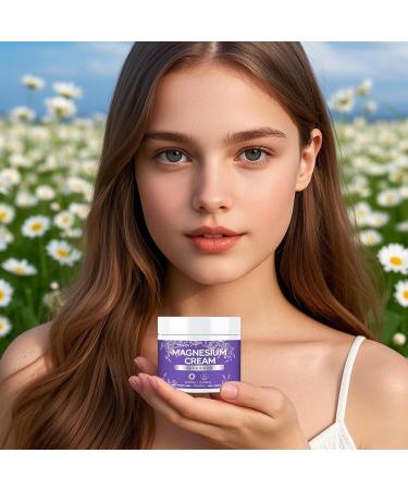  G n rique Organic Magnesium Cream Joint Relief Lotion 120 ml Nourishing and Soothing Daily Skin Care Moisturizing Cream for Calming Muscle Tension Discomfort & Cramps Relief - Buy Online on GoSupps.com