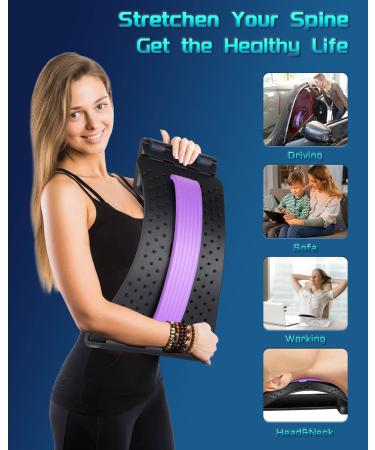 Back Stretcher for Pain Relief - Lumbar Spine Deck Board | Multi-Level Back Stretching Device - Buy Online on GoSupps.com