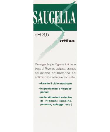Saugella Saugella Intimate Hygiene Cleanser with Thymus Vulgaris - 250 ml