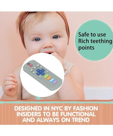 TV Control Teething Toy Relieve Anxiety Wear Resistant Fit Hand Baby Teething Toy Silicone for Baby Shower (Green) - Buy Online on GoSupps.com