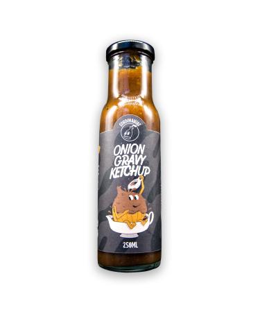Onion Gravy Ketchup 250ml Gravy Flavoured Small Batch Sauce
