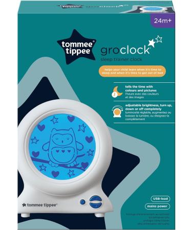 Tommee Tippee Groclock Sleep Trainer Alarm Clock and Nightlight - USB-Powered - Buy Online on GoSupps.com