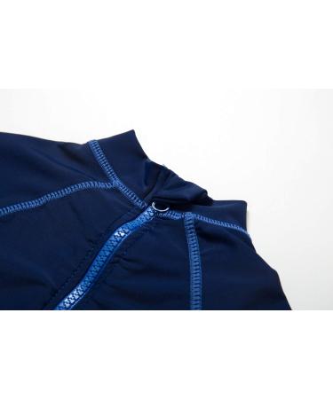 BONVERANO Baby Boy Long-Sleeved UV 50+ Swimsuit, Blue, 3 Months - Buy Online on GoSupps.com