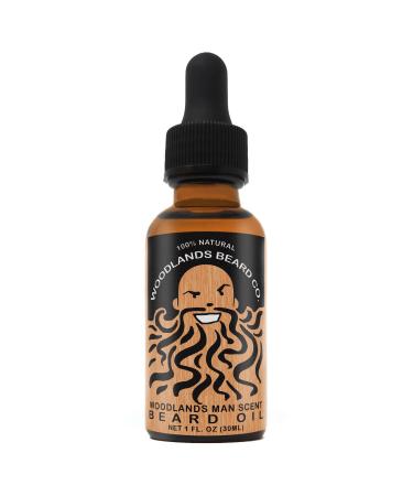 Woodlands Man Scented Beard Oil with Frankincense & Sandalwood