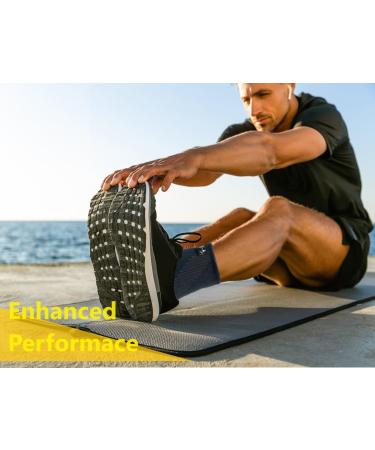 VJ Copper Ankle Brace | Copper Infused Compression Sleeve for Foot Pain Relief & Plantar Fasciitis - Men & Women - Buy Online on GoSupps.com