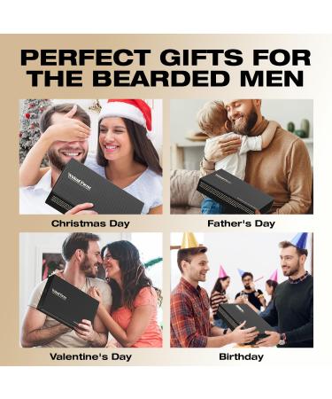 Premium Waking Forest Beard Growth Kit - Luxury Beard Care Set for Men | Beard Oil Wash Balm & Comb | Perfect Gift for Dad or Husband - Buy Online on GoSupps.com