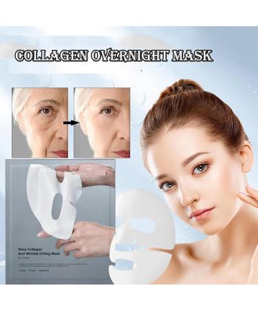Skinglo Biocollagen Deep Mask | Hydrating Glow & Anti-Aging Facial Sheet Mask | 1 Box Collagen Boost - Buy Online on GoSupps.com