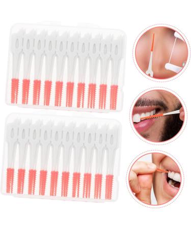 Beaupretty 400 STK Interdental Brushes - Dental Tooth Cleaning Tools for Braces - Portable Oral Care | Orange (5 Pack) - Buy Online on GoSupps.com