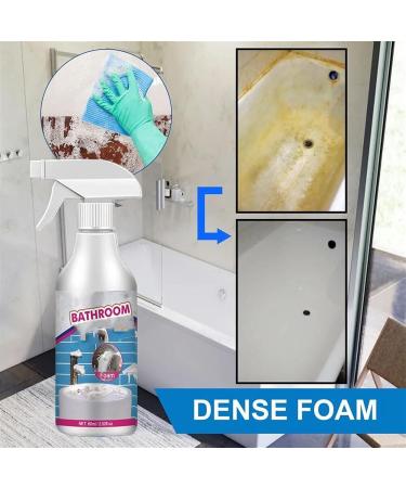 Luckydogs Multipurpose Bathroom Foam Cleaner Luckydogss Bathroom Foaming Cleaner Stubborn Stains Cleaner 60ml Bathroom Foam Cleaner Spray(1pc) 1 count (Pack of 1) Clear - Buy Online on GoSupps.com