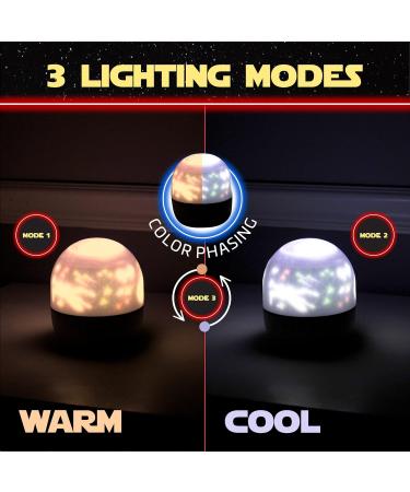 Star Wars Projection Light with Interchangeable Scenes - Night Light and Wall/Ceiling Decoration - Buy Online on GoSupps.com