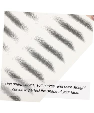 VINTORKY 8pcs Imitation Eco Eyebrow Sticker Eyebrow Grooming Shaping Kit Fake Stickers Transfer Stickers - Buy Online on GoSupps.com