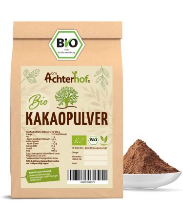 Kocao powder Bio 500g |Edel cocoa powder of the Criollo variety with the finest aroma |natural |From the Achterhof Kocao powder bio 500 g (1 Pack)