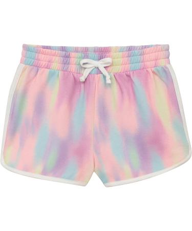 BTween Girls 4-Piece Active Dolphin Shorts - Kids Running Shorts with Faux Drawstring | Size 12 - Buy Online on GoSupps.com