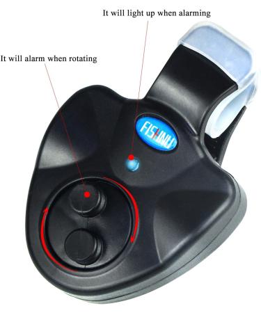 FISHNU Fishing Bite Alarms - LED Sound Fish Bite Indicators - Pack of 2 - Buy Online on GoSupps.com