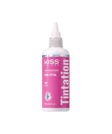 Kiss Tintation Semi-Permanent Hair Color 5 Ounce T740 Or Rose