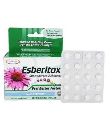 Nature's Way Esberitox Supercharged Echinacea 200 Chewable Tablets