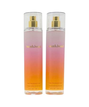 Bath & Body Works Fragrance Mist 2-Pack 8oz Each (Sunkissed)