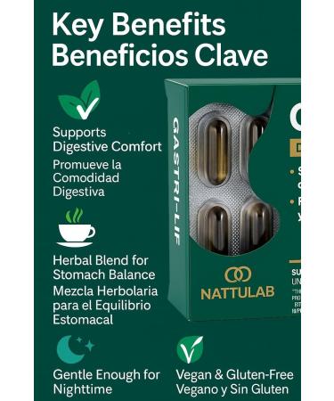 GASTRI-LIF 30 Capsules Herbal Dietary Supplement Cuachalalate Cancerina Chamomile Lemongrass & More Traditional Herbal Blend for Digestive Support Natural Non-GMO - Buy Online on GoSupps.com