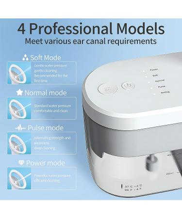 YYNPZQE Electric Ear Wax Removal Tool | Professional Ear Irrigation Flushing System | Safe & Effective Earwax Removal Kit for Adults & Kids | Includes 3 Ear Tips & 2 Ear Picks - Buy Online on GoSupps.com