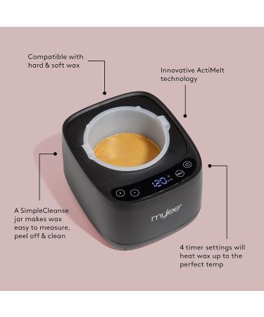 Digital Wax Heater with Silicone Container | High-Quality Hair Removal & Depilatory Wax Warmer | Temperature Control for Hard & Soft Wax - Buy Online on GoSupps.com